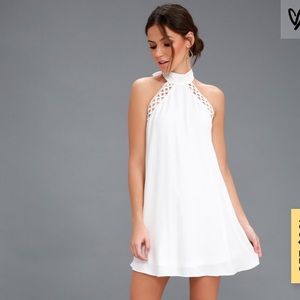 Lulus any sway shape or form white dress